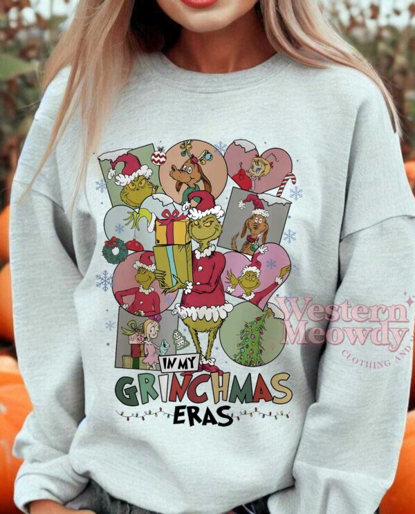 Grinchmas Eras Grinch Sweatshirt