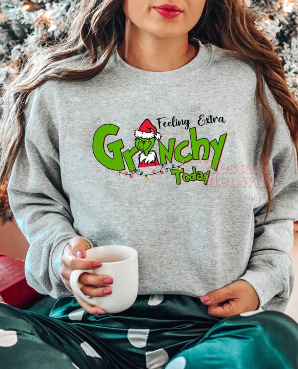 Grinch Mickey Jack Skeleton Christmas Friends Sweatshirt