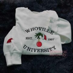 Grinch Whoville Est 1957 Sweatshirt Grinch Whoville Est 1957 Sweatshirt