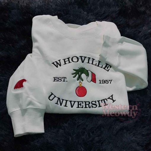 Grinch Whoville Est 1957 Sweatshirt