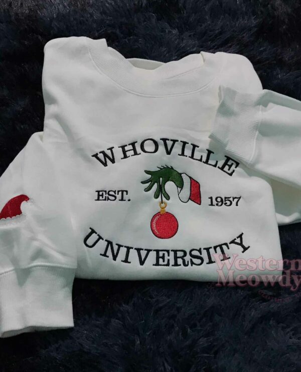 Grinch Whoville Est 1957 Sweatshirt