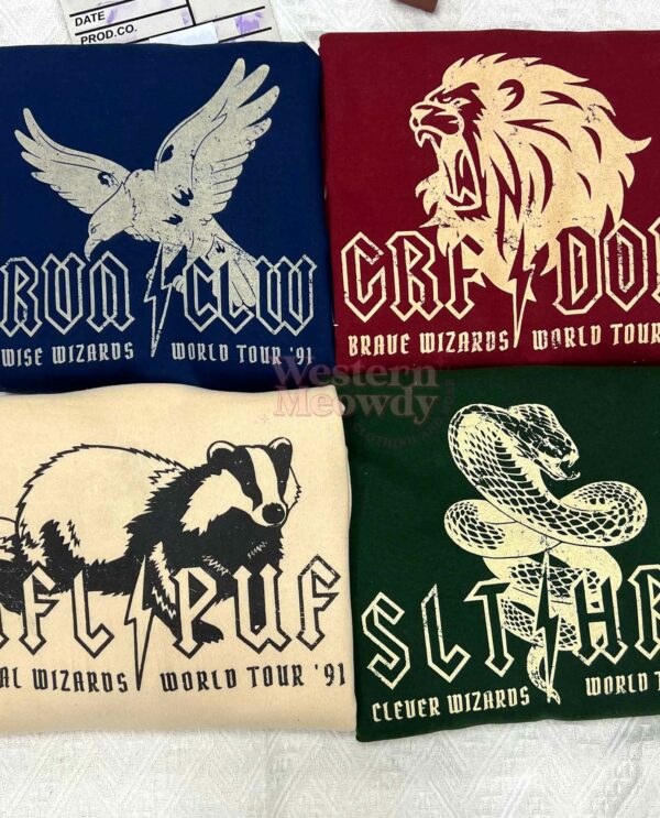 90s Hogwarts Icons Harry Potter House – Sweatshirt