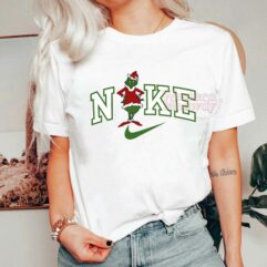 Funny Grinch Face Christmas Sweatshirt