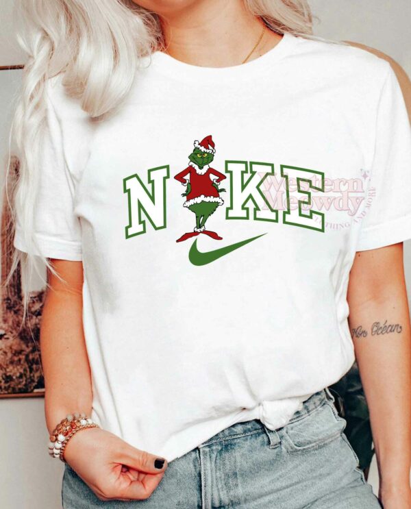 Funny Grinch Face Christmas Sweatshirt