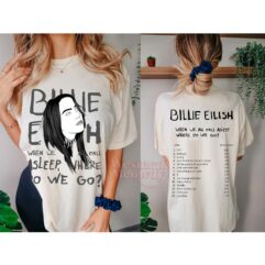 When We All Fall Asleep Where Do We Go Songs Billie Eilish Shirt