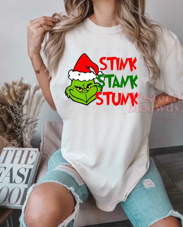 Grinch Stink Stank Stunk Sweatshirt