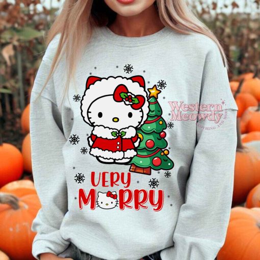 Hello Kitty Very Merry Christmas Shirt