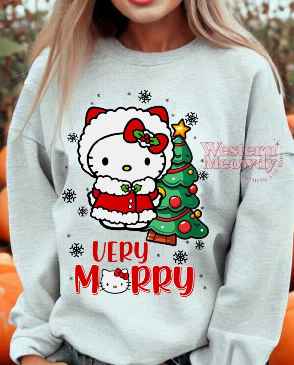 Hello Kitty Very Merry Christmas Shirt