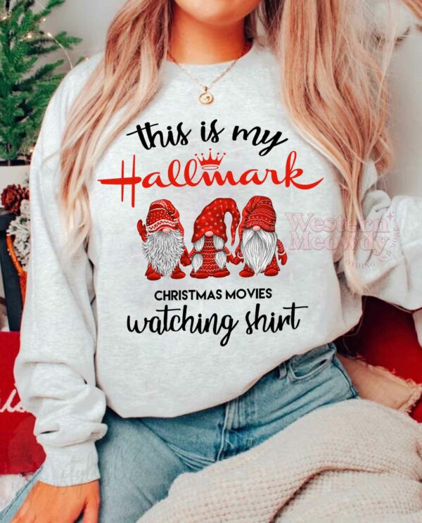 Hallmark Movie Santa Christmas Sweatshirt