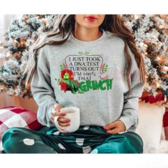 Grinch DNA Christmas Sweatshirt