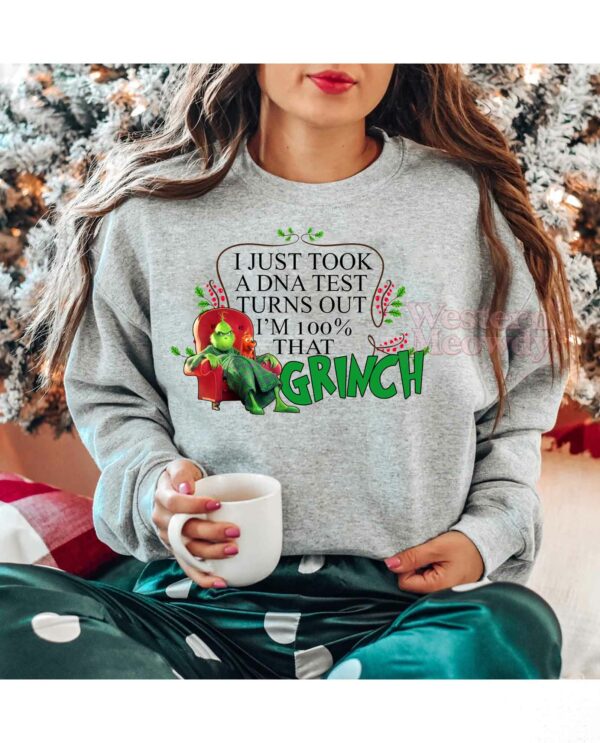 Grinch DNA Christmas Sweatshirt