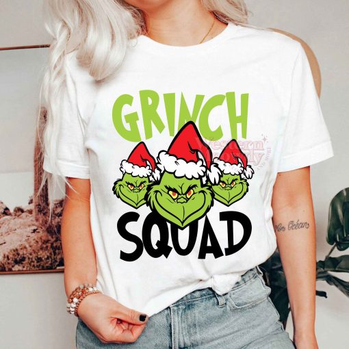 Grinch Squad Christmas Sweatshirt