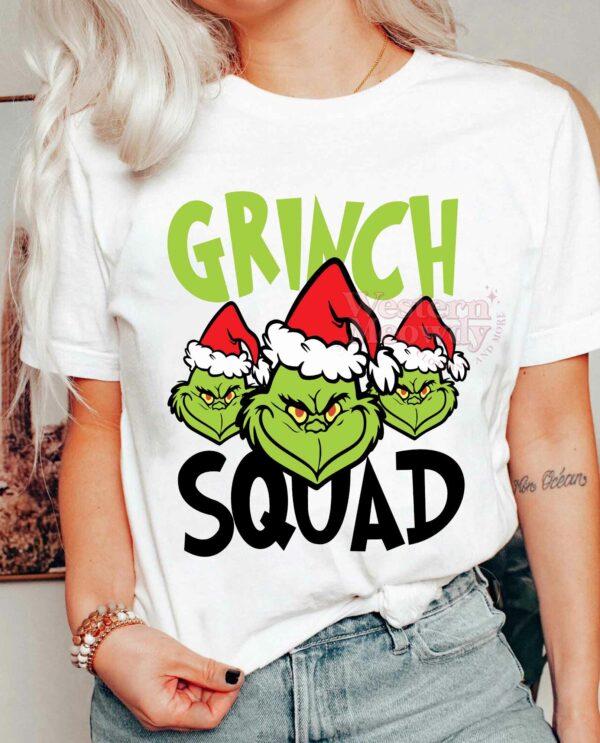 Grinch Squad Christmas Sweatshirt