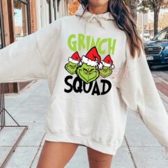 Grinch Squad Christmas Sweatshirt
