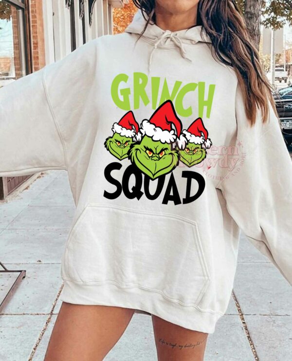 Grinch Squad Christmas Sweatshirt