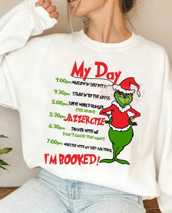 Grinch Booked Day Sweatshirt
