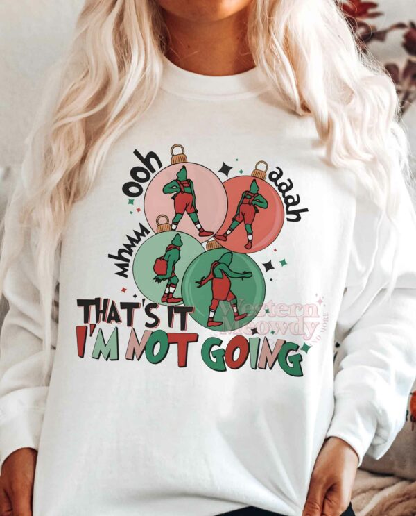Grinch Christmas Oohh Aahh Sweatshirt