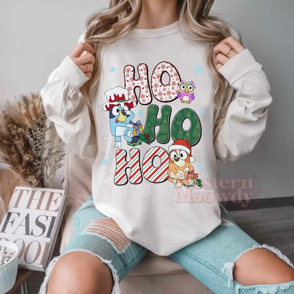 Bluey Christmas Ho Ho Ho Sweatshirt