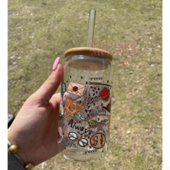 Harry Potter Things 16oz Libbey Glass