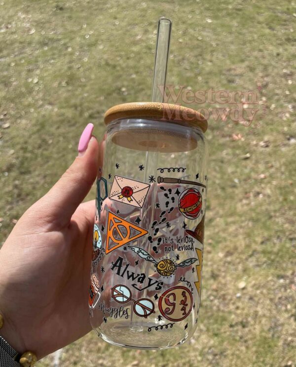 Harry Potter Things 16oz Libbey Glass