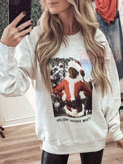 Grinch Holiday Hoobie Whatty Christmas Sweatshirt