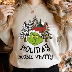 Holiday Hoobie Whatty Grinch Sweatshirt