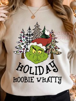 Holiday Hoobie Whatty Grinch Sweatshirt