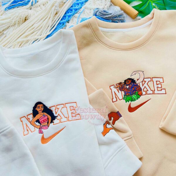 Moana and Maui You’re Welcome Couple Sweatshirt