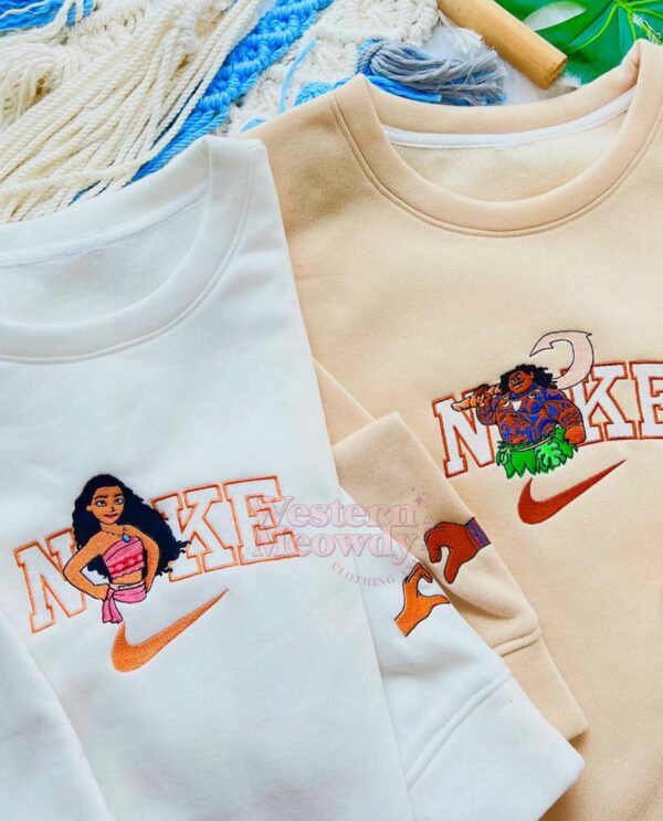 Moana and Maui You’re Welcome Couple Sweatshirt