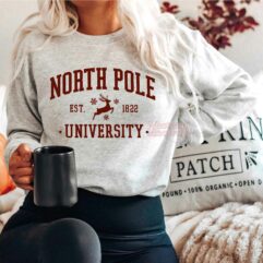 North Pole University Est 1822 Christmas Sweatshirt