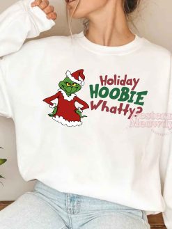 Holiday Hoobie Whatty Grinch Cartoon Sweatshirt