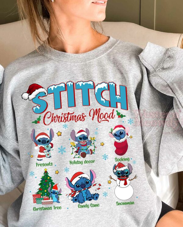 Stitch Christmas Mood Sweatshirt