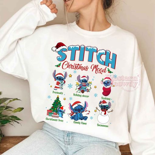 Stitch Christmas Mood Sweatshirt