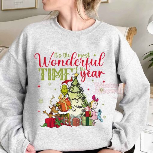 Grinch It’s The Most Beautiful Time Of The Year Sweatshirt