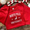 North Pole University Est 1824 Embroidered Sweatshirt