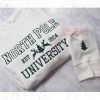 North Pole University Est 1773 Embroidered Crewneck