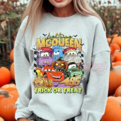 Lightning Mcqueen Car Squad Trick Or Treat Shirt