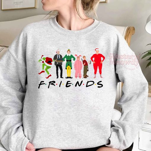 Grinch ELF Christmas Movie Characters Sweatshirt
