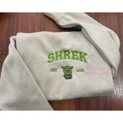 Shrek Embroidered Sweatshirt Shrek Embroidered Sweatshirt