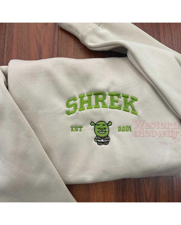 Shrek Embroidered Sweatshirt Shrek Embroidered Sweatshirt