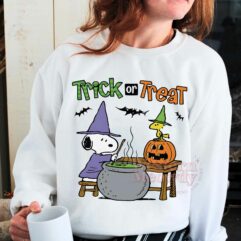 Peanuts Snoopy Witch Halloween Shirt