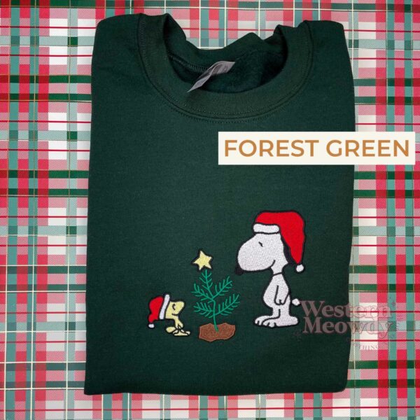 Snoopy and Woodstock Peanuts Charlie Brown Christmas Sweater