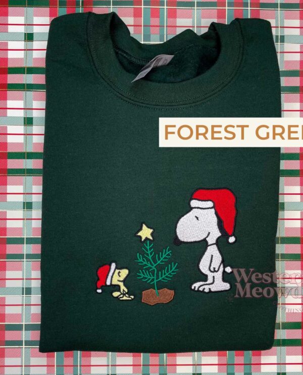 Snoopy and Woodstock Peanuts Charlie Brown Christmas Sweater