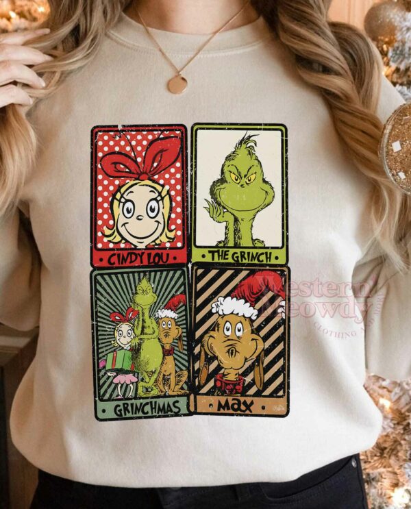 Grinch Friends Tarot Sweatshirt