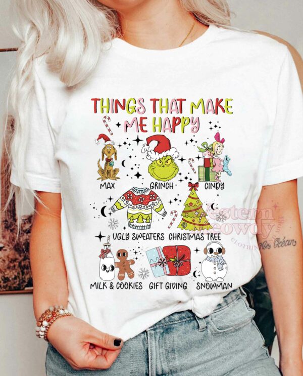 Grinch Things Make Me Happy Sweatshirt