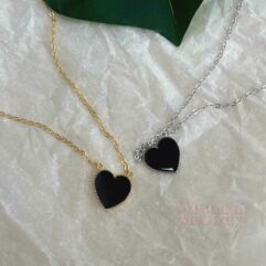Va.nCleef Sweet Alhambra Heart Necklace