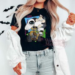 Wall-E Eve Disney Characters Squad Shirt