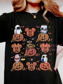 Wall-E Eve Pumpkin Halloween Shirt