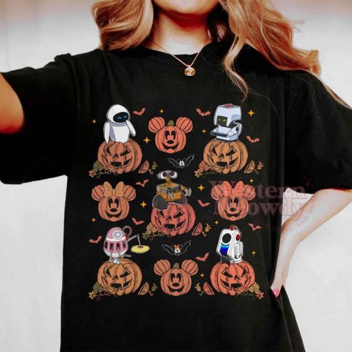 Wall-E Eve Pumpkin Halloween Shirt