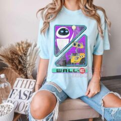 Wall-E and Eve Couple Vintage Shirt